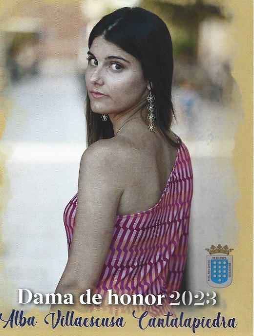 Dama de honor 2023, Alba Villaescusa Cantalapiedra