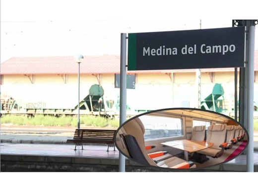 Estacion tren Medina del Campo