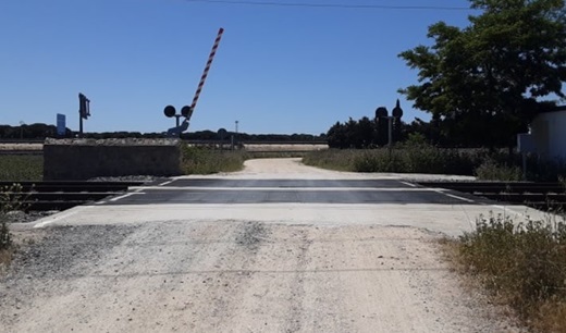 Paso a nivel de Medina del Campo