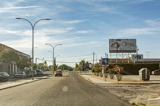 Avenida de la Constitución de Medina del Campo.