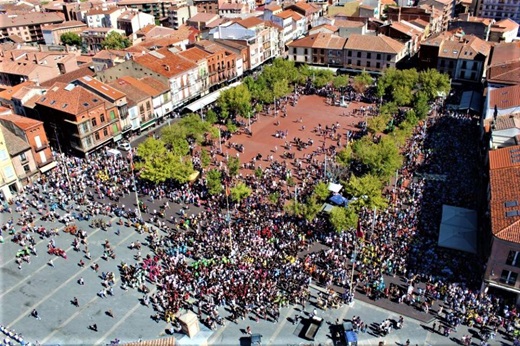 Plaza Mayor de la Hispanidad de Medina del Campo // Foto: La Voz