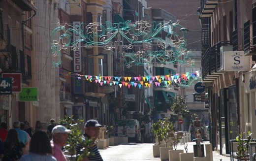 Calle Simon Ruiz Prefiestas de Medina del Campo