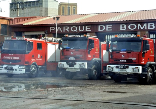 Parque de Bomberos de la Diputación de Valladolid en Medina del Campo. Rodrigo Jiménez