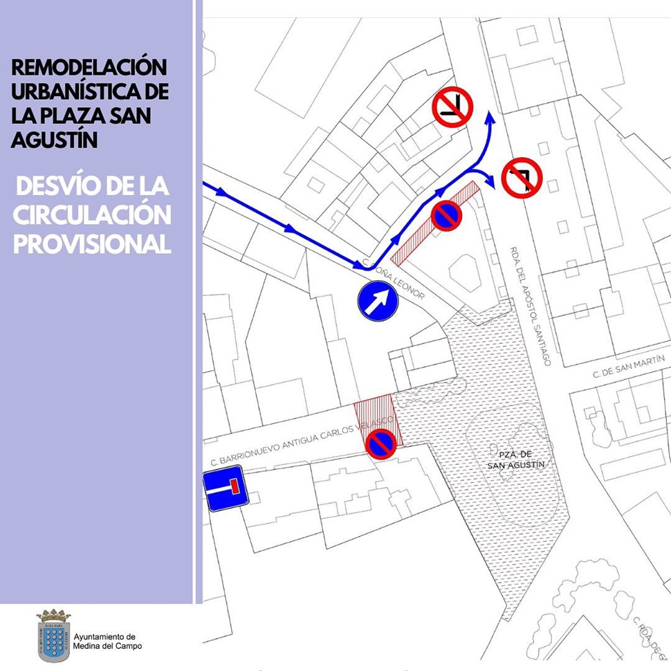 Remodelación Plaza de San Agustín de Medina del Campo. (REGRESAMOS)