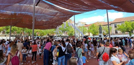 Medina del Campo estudia la instalación de un entoldado permanente en la Plaza Mayor de la Hispanidad.