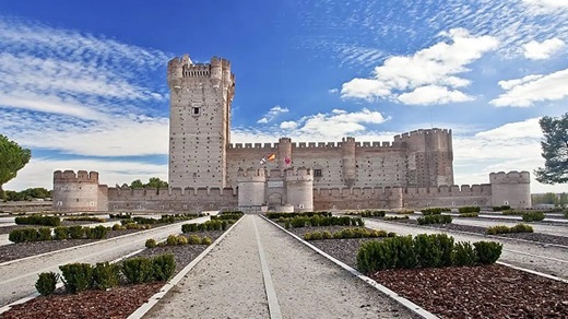 Imagen del Castillo de la Mota de Medina del Campo Fotografía Marisol Yaben cedida a EL ESPAÑOL de Castilla y León