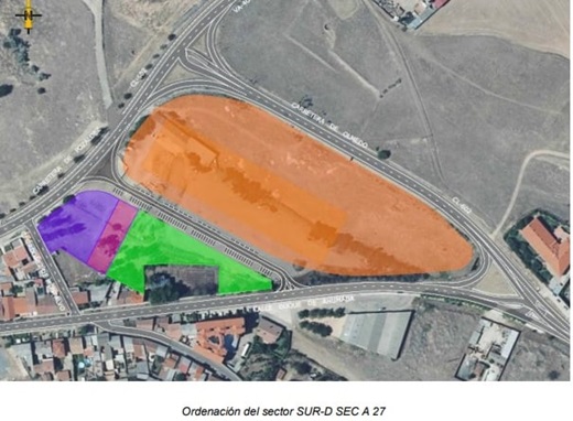 Plano previsto para este centro comercial en Medina del Campo // Fuente: Proyecto oficial de la iniciativa