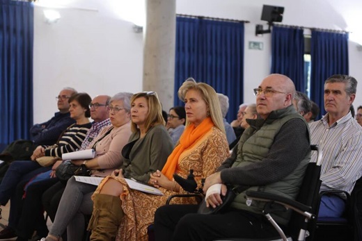 Público asistente al taller "Conoce la ELA"// Fuente: Ayto. Medina