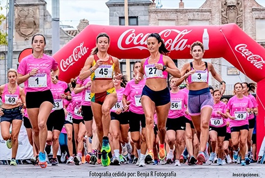 Imagen del cartel de la Carrera de la Mujer de este año // Foto: Carrera de la Mujer