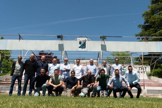 La Gimnástica Medinense celebra 25 años desde su ascenso a tercera división. 