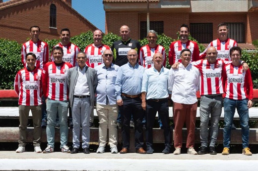 La Gimnástica Medinense celebra 25 años desde su ascenso a tercera división. 
