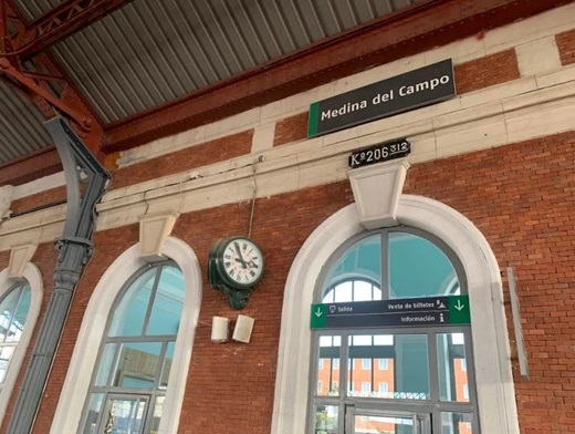 Estación del ferrocarril de Medina del Campo