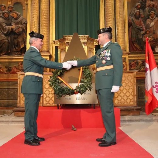 Acto de la Patrona de la Guardia Civil // Fuente: Ayto. Medina