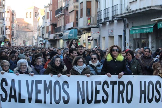 Manifestación por el Hospital de Medina del Campo // De la Fuente