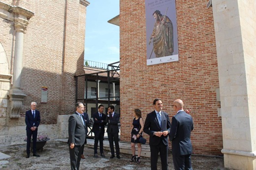 Gúzman Gómez y Antonio Sánchez reciben al embajador de Países Bajos, Roel Nieuwenkamp