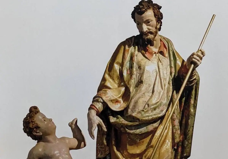 'San Jos con el Nio', de Juan de Montejo, una de las obras que se exhibirn en la muestra.
