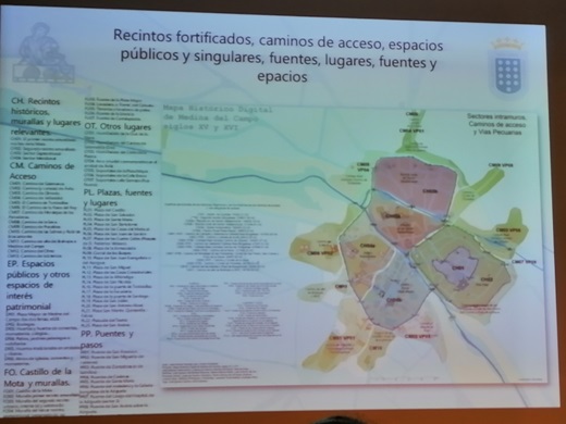 Medina del Campo presenta su Mapa Histórico Digital. 