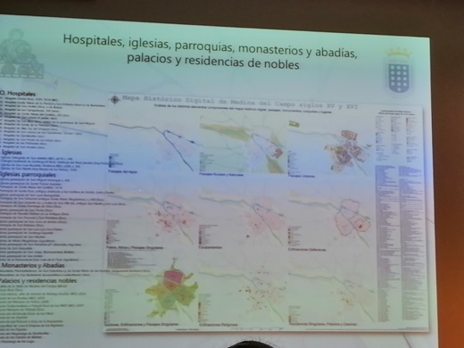 Medina del Campo presenta su Mapa Histórico Digital. 