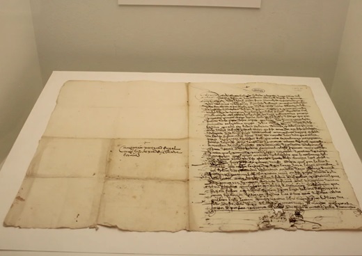 Carta de emancipación para Simón Ruiz el mozo. Belorado, 26 de febrero de 1547. Manuscrito sobre papel / bifolio. Archivo Simón Ruiz. ASR, CC, C 203, 23