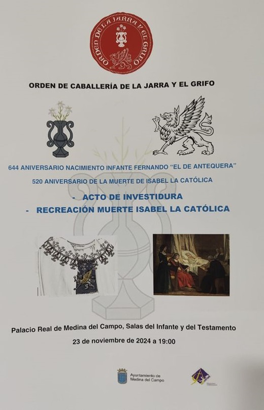 644 aniversario del nacimiento del infante Fernando "el de Antequera"