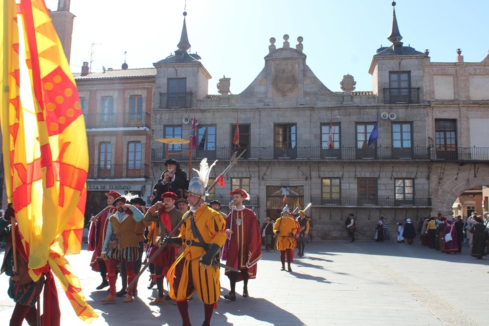 Llegada de Carlos V a Medina del Campo, en imágenes. ( REGRESAMOS )