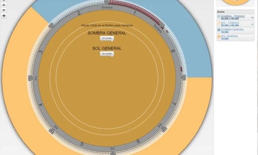 Plataforma en la que se han de retirar las entradas