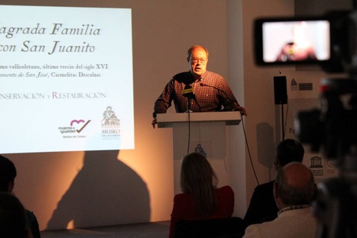 Fernando Ramos, técnico e investigador en el Museo de las Ferias de Medina del Campo. Foto: Paula de la Fuente