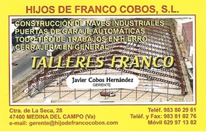 (PUEDE AMPLIARSE PÁGINA WEB) Talleres Franco. 