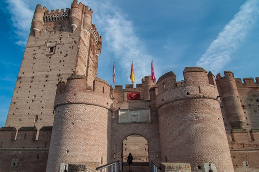 El Castillo de la Mota, en Medina del Campo. | C.Jordá