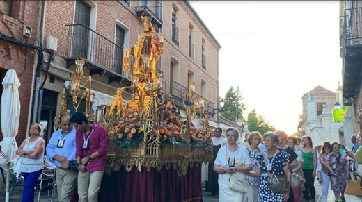 ProcesiónLa Virgen del Carmen en Medina del Campo // Foto: P. de la Fuente