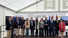 Integrantes de uno de los proyectos LEADER Tour