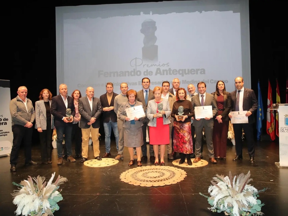 Gala de entrega de los Premios Fernando de Antequera en Medina del Campo