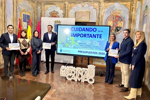 Parte del equipo de Gobierno en la presentaci&oacute;n de los presupuestos // Foto: La Voz