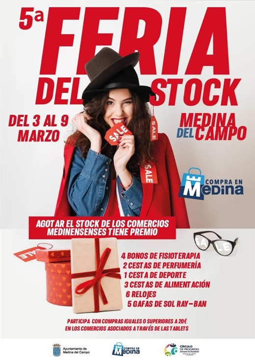 Cartel IV Feria del Stock en Medina del Campo