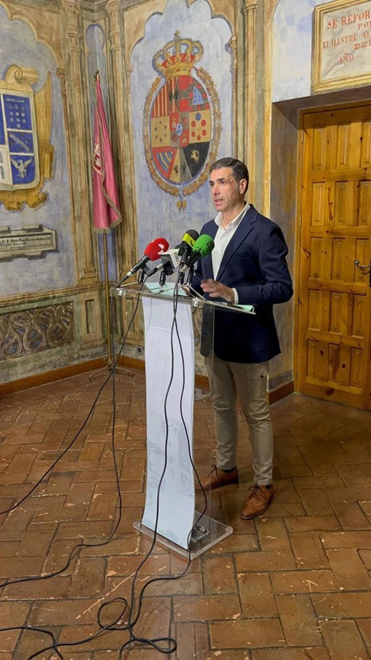 El concejal Alberto Amigo anuncia que deja Vox en Medina del Campo (Valladolid)
© EUROPA PRESS