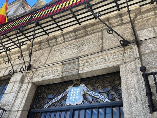 Fachada del Ayuntamiento de Medina del Campo.