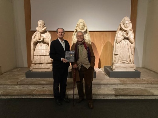 Antonio S&aacute;nchez del Barrio y Daniel Sanz Cid en la presentci&oacute;n de su libro