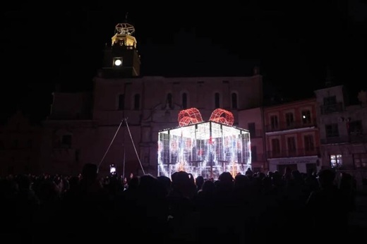 Luces Navidad // Fuente: Ayto. Medina