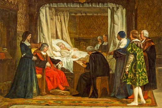 Cuadro De Eduardo Rosales 1864, Museo del Prado de Madrid