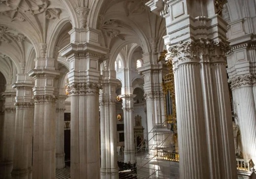 La Catedral desde lo alto del andamio. JORGE PASTOR