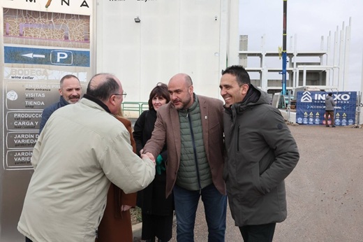 Bodegas Familiares Matarromera presenta el proyecto de su nuevo centro log&iacute;stico en Medina del Campo.