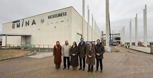 Bodegas Familiares Matarromera presenta el proyecto de su nuevo centro log&iacute;stico en Medina del Campo.