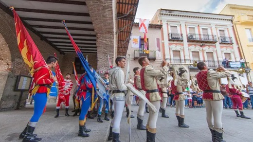 Uno de los momentos de la Semana Renacentista en Medina del Campo Fotografía: Turismo Medina