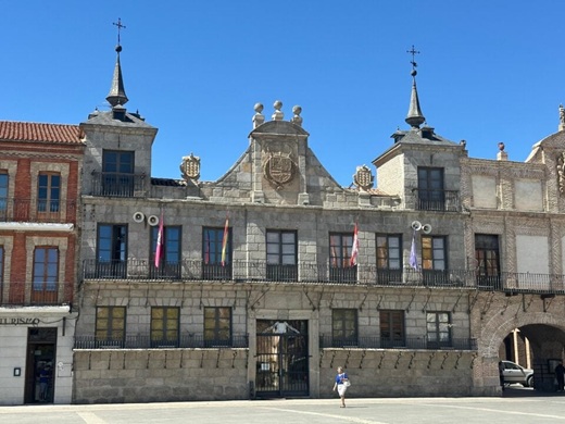 Fachada del Ayuntamiento de Medina del Campo 