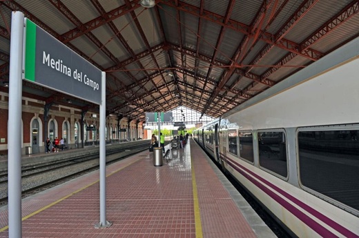 Estaación del ferrocarril de Medina del Campo
