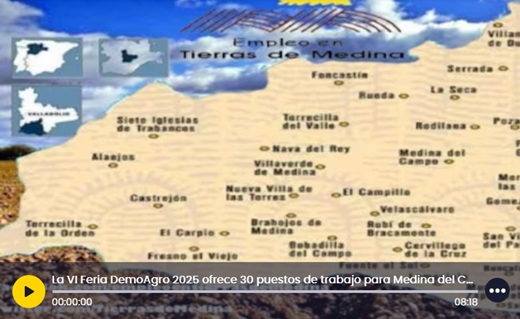 La VI Feria DemoAgro 2025 ofrece 30 puestos de trabajo para Medina del Campo y comarca