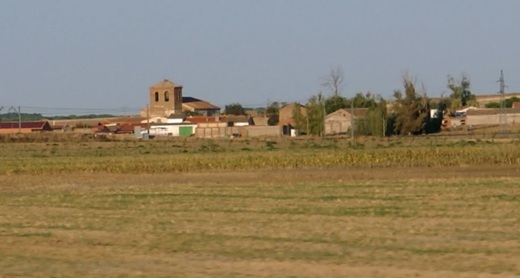 Vista panorámica de la localidad de Gomeznarro