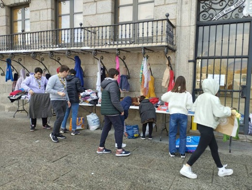 Imagen del mercadillo llevado a cabo en el mes de marzo / Foto: Scout San Juan de la Cruz 211