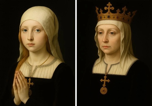 Reconstrucción del rostro de Isabel la Católica a partir de la investigación de José Luis Rubio. IDEAL Reconstrucción del rostro de Isabel la Católica a partir de la investigación de José Luis Rubio. IDEAL