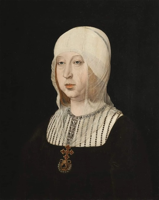 Óleo de Juan de Flandes, pintor de la corte, que ha servido de base para la investigación fisonómica. IDEAL Óleo de Juan de Flandes, pintor de la corte, que ha servido de base para la investigación fisonómica. IDEAL